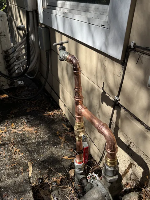 Remove And Replace 1” Service Tee And Shutoff Valve