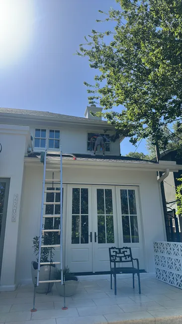Driveway And Patio Cleaning With Exterior Windows Washed In 78703