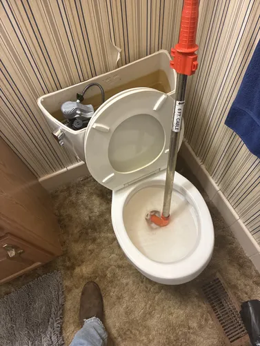 photo at Tulsa, OK on Apr 01, 2026: A clogged toilet prompted our response in Tulsa. We arrived promptly and quickly diagnosed the issu photo at Tulsa, OK on Apr 01, 2026: A clogged toilet prompted our response in Tulsa. We arrived promptly and quickly diagnosed the issu