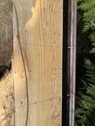 photo at Concrete, WA on Jul 08, 2026: A roof estimate was conducted for a property with a steep driveway and a two-level roof totaling ab