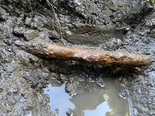 photo at Sombro Lafayette, CA on May 12, 2026: A leak was discovered on the water main line, causing concern for potential water damage. We swiftl