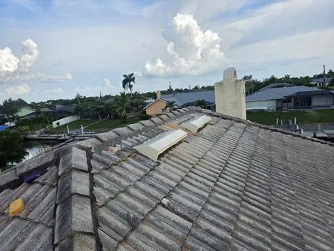 Tile Off-ridge Vent Replacement