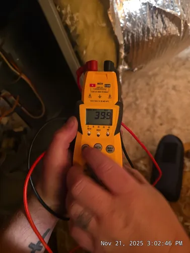 photo at Hurricane, UT on Nov 21, 2025: An annual furnace service was performed to ensure optimal operation and efficiency. We inspected cr