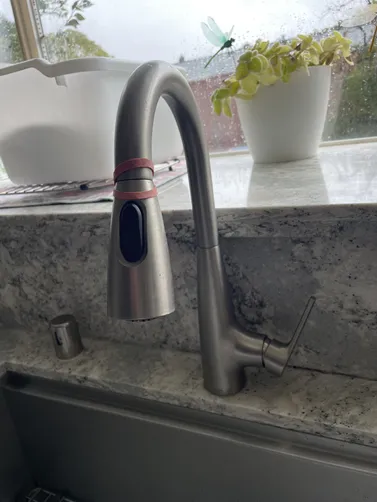 photo at Martinez, CA on Nov 14, 2025: A leaking kitchen faucet can be quite a nuisance. We addressed the issue by replacing the cartridge