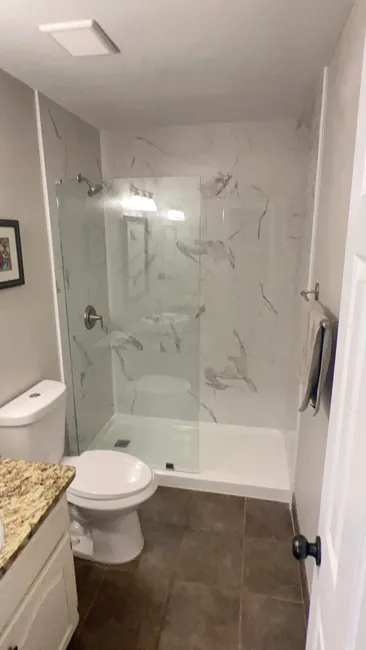 Shower Glass Install