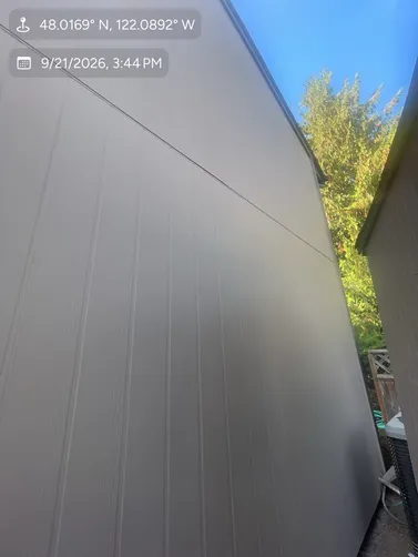 photo at Lake Stevens, WA on Aug 13, 2026: A project for siding and window installation was completed in Lake Stevens. We worked diligently to