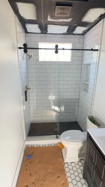 Shower Door Installation