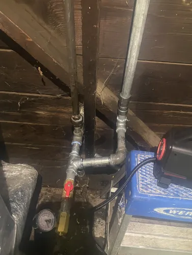 photo at Pleasant Hill, CA on Apr 28, 2026: A leak was detected under the slab, necessitating immediate attention to the gas line. We carried o