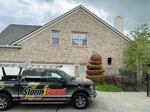 Gutter Inspection in Brentwood, TN, April 2023