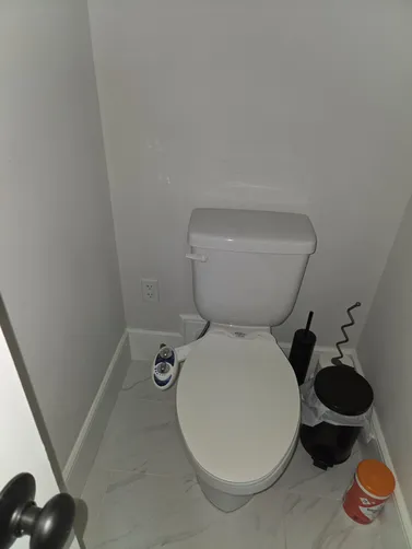 Added GFCI recep for bidet in master bath. Jumped from GFCI in bath sink down into crawl and back up into bidet recep.