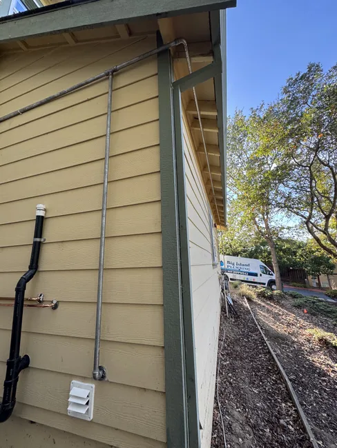 New Gas Line Install For Stove