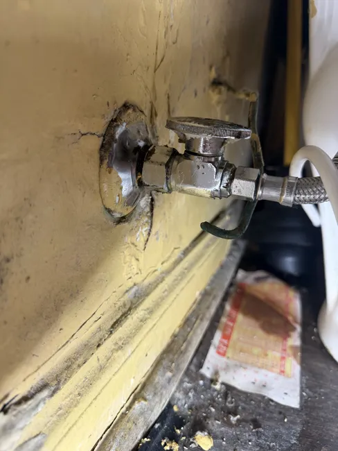 Replaced an old angle stop to ensure reliable water flow and prevent leaks, enhancing plumbing efficiency in this home.