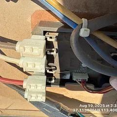 photo at Hurricane, UT on Nov 14, 2025: In addressing a malfunctioning compressor, we reclaimed the bad freon and replaced it with a new un