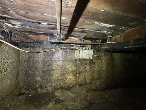 photo at Concord, CA on Apr 24, 2026: Noticing an unusually high water bill, we conducted an inspection and discovered a pinhole leak in 