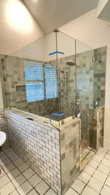 Shower Door Installation