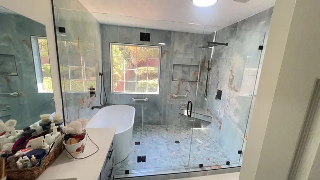 Shower Glass Door Installation