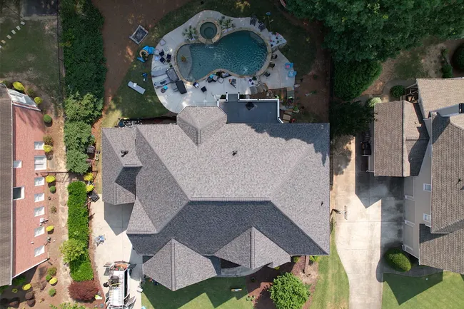 We got Kris a full replacement paid for by Universal Insurance! Shingles - Owens Corning (Duration) - Williamsburg Gray