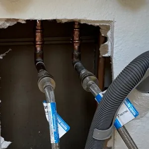 Make Water Stub Outs Higher For Laundry Machine.