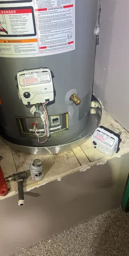 photo at Spring, TX on Dec 18, 2025: Water heater issues were reported several times by the customer, leading to repeated shutdowns. We 