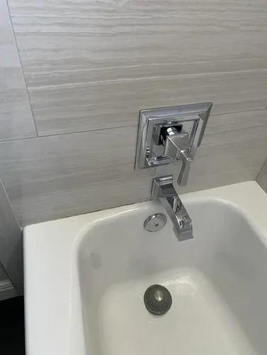 photo at Walnut Creek, CA on Apr 08, 2026: The tub spout was identified as loose, creating a risk for potential leaks. We meticulously reinsta