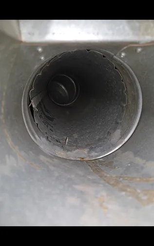 photo at Newton, KS on Sep 21, 2026: A thorough air duct cleaning was performed to address the nine vents in the homeowner's unfinished photo at Newton, KS on Sep 21, 2026: A thorough air duct cleaning was performed to address the nine vents in the homeowner's unfinished
