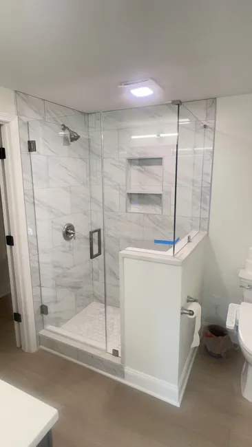 Shower Glass Installation