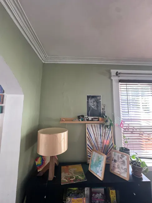 A Cracked Main Stack Led To Interior Water Damage To Plaster Wall
