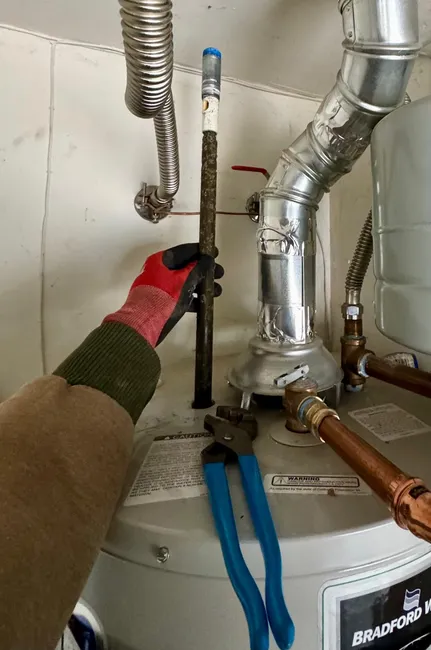 Water Heater Anode Rod Replacement