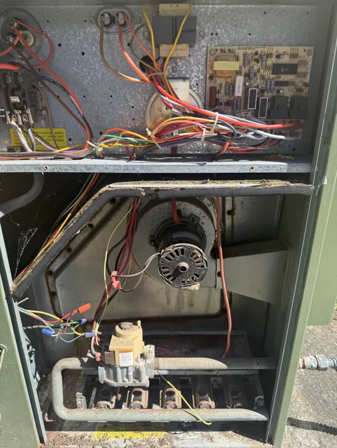 In Laurel, our technician restored the furnace to full functionality, ensuring the home stays warm and cozy.