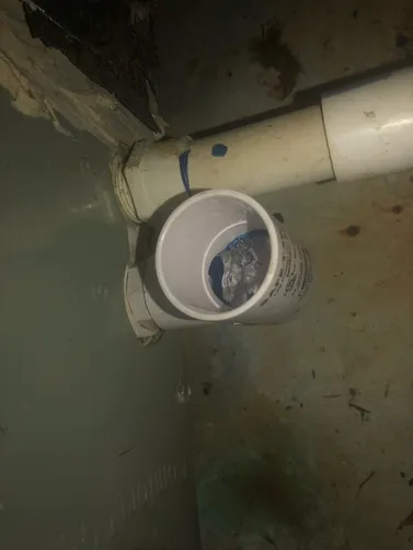 photo at Georgetown, TX on Jun 07, 2023: Adding drain line pan treatment will keep your AC from shutting down unexpectedly photo at Georgetown, TX on Jun 07, 2023: Adding drain line pan treatment will keep your AC from shutting down unexpectedly