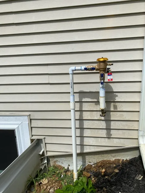 Irrigation Back Flow Preventor Leak