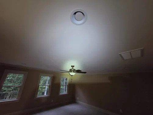 Replace bad dimmer switch.