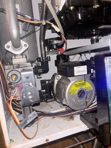 photo at Spring, TX on Dec 26, 2025: An error code 003 indicated an issue with the heat exchanger in the tankless water heater. We repla