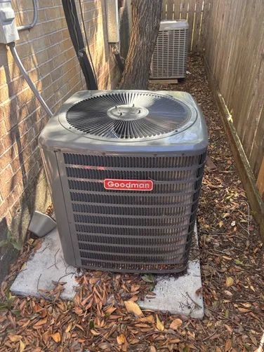 photo at Houston, TX on Nov 05, 2025: During the HVAC fall maintenance for units up to 5 tons, we thoroughly checked the thermostat and f