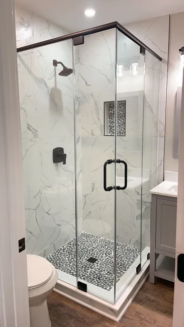 Shower Door Installation