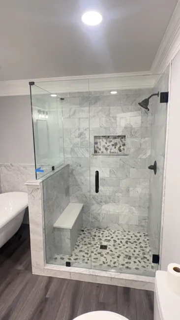 Shower Glass Installation