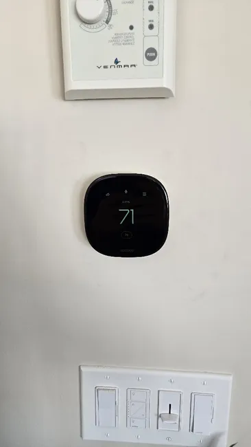 Zone System Installation, Ecobee Thermostat Installation