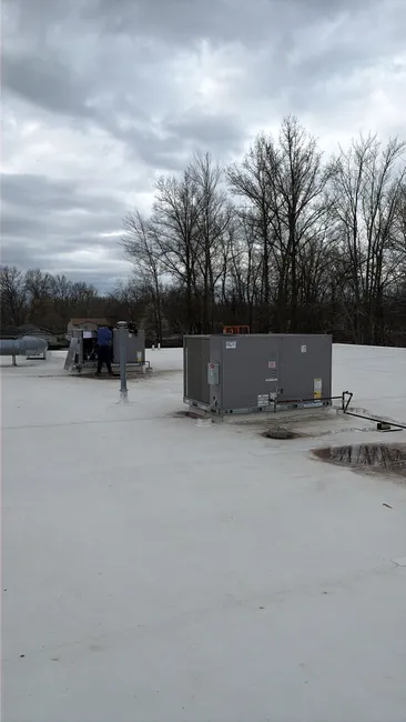 Ensured optimal cooling performance with thorough spring maintenance on all RTU HVAC units for our commercial client.