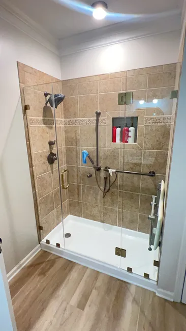 Shower Door Installation