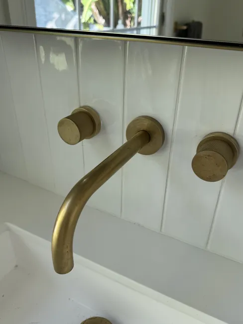 Wall Mount Lavatory Faucet Install