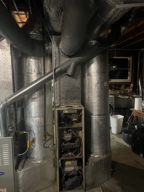 Installed Carrier Infinity Furnace