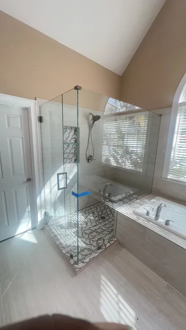 Glass Door Install