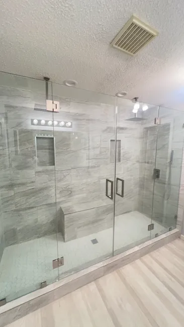 Shower Glass Installation
