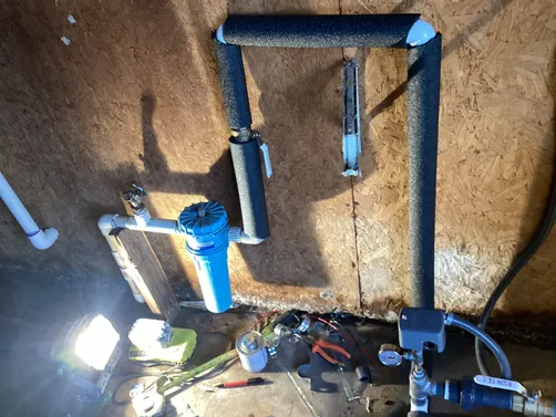 photo at Medina, TX on Feb 05, 2026: Experiencing issues with the well pressure, we took on the challenge of replacing the faulty 120-ga photo at Medina, TX on Feb 05, 2026: Experiencing issues with the well pressure, we took on the challenge of replacing the faulty 120-ga