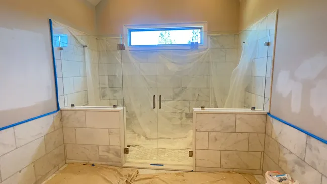 Shower Door Installation