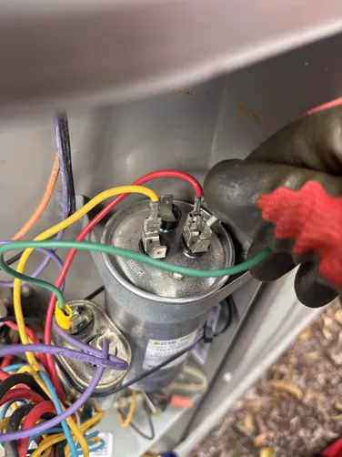 photo at Houston, TX on Nov 19, 2025: The HVAC system was not cooling effectively, showing a delta T of -1. After diagnosing the issue, w