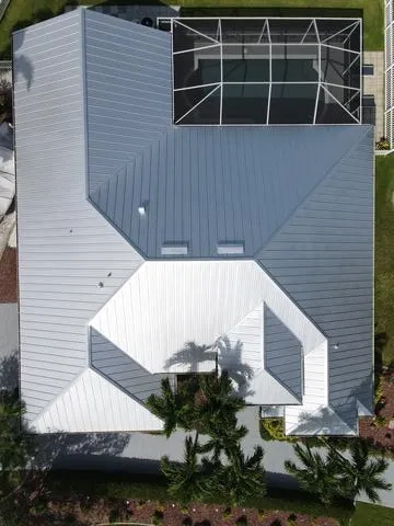 Concrete Tile To Standing Seam Metal