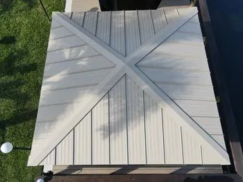 Pavilion Build With Metal Roof