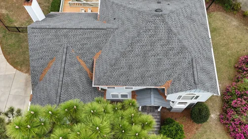 Roof repairs and debris cleanup in Aiken SC project photo