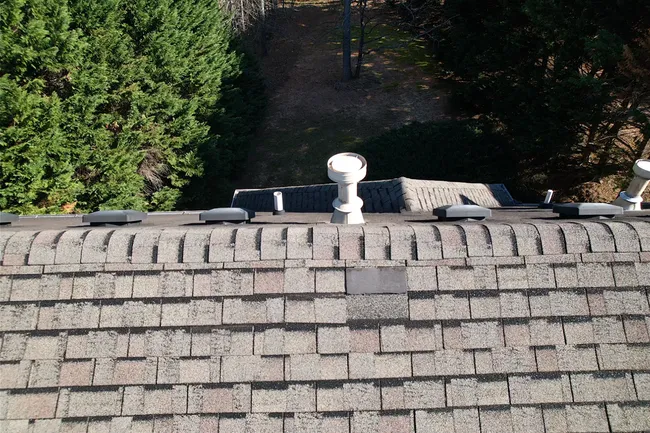 Roof adjustment today with Travelers.